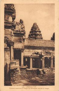 BF36216 angkor vat couretto interieure a l angle du Cambodia  front/back scan