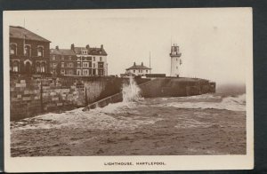 Durham Postcard - Lighthouse, Hartlepool      T4955