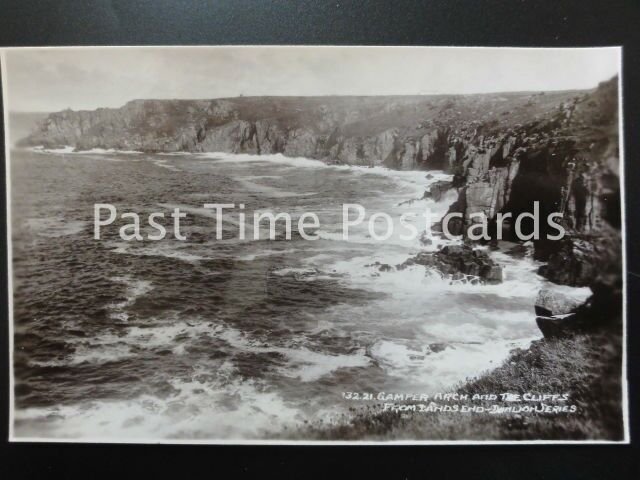 Old RP - Gamper Arch and The Cliffs from Lands End - Dunlion Series