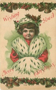 Christmas Greetings, Lot of 5, Lot Number 33