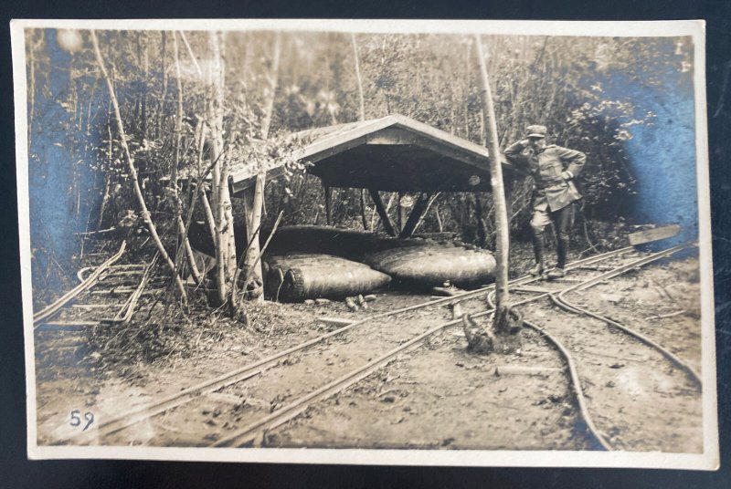 Mint Germany Real Picture Postcard WWI Missile Torpedo 