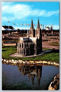 Cologne Cathedral, Germany, Miniature World, Vineland Ontario Canada Postcard