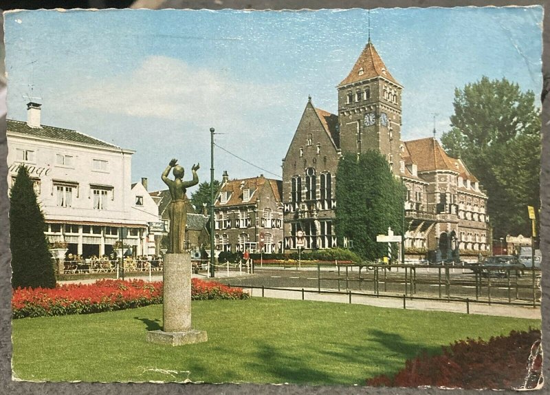 Netherlands Zeist Rond met Gemeentehuis - posted 1967