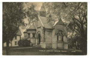 ME - Calais. Public Library