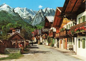 POSTCARD. GERMANY. GARMISCH-PARTENKIRCHEN.