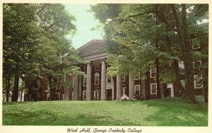Vintage Postcard 1920's West Hall George Peabody College Nashville Tennessee TN