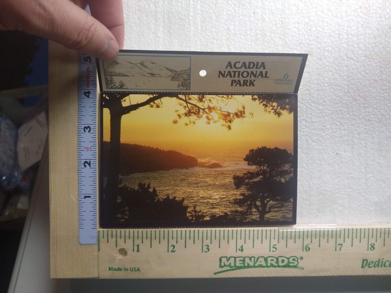Postcard Folder Acadia National Park, Maine
