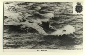 na1423 - Royal Navy Submarine -  HMS Explorer - photograph