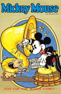 LPD87     Disney 6 x 4 inches Postcard Mickey Mouse