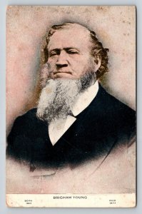 1915  Utah Mormon  Brigham Young   Postcard