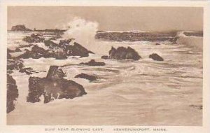 Maine Kennebunkport Surf near Blowing Cave Albertype