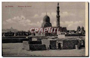 Old Postcard Cairo Egypt Mosque of Sultan