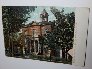 Vintage 1940s BATES COLLEGE HATHORN HALL Lewiston Maine Postcard