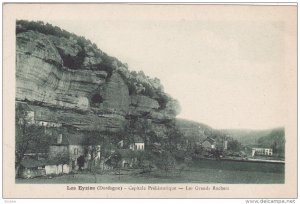 LES EYZIES, Pergueux, Dordogne, France; Capitale Prehistorique, Les Grands Ro...