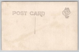 RPPC Mining Tipple Wooden Structure Under Construction with Workers Postcard M37