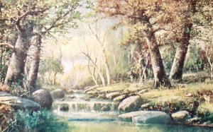 Stream scene. Unknown location unknown publisher