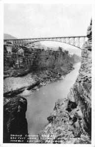 Grand Canyon Arizona Marble Canyon Frasher Real Photo Antique Postcard K64283