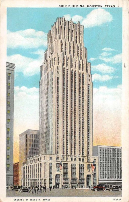 Houston Texas Gulf Building Vintage Postcard AA7619