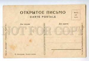 249728 Russia Dmitriev Wildfire Vintage Fedorov postcard