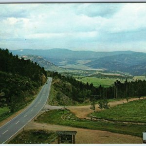 c1970s Estes Park, CO Peak Highway Aerial Seven Lazy Queens Gift Shop Sign A302