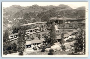 San Jose Purua Michoacan Mexico Postcard General View 1948 RPPC Photo