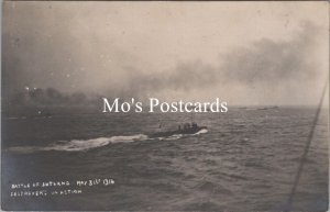Naval Postcard - Battle of Jutland, Destroyer's in Action 1916 -  SW20238