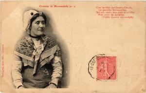CPA Costume de Morvandelle (518538)