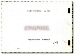 Port Vendres Postcard Old Port