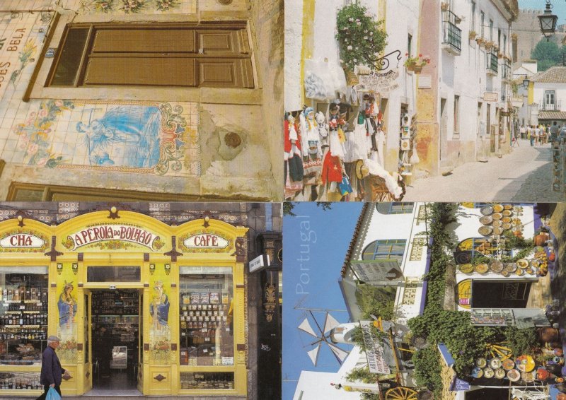 Portugal Door Decorations 4x Postcard s