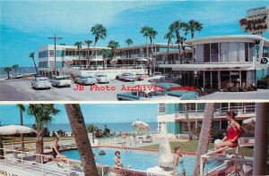 FL, Daytona Beach, Florida, Royal Arms Motel, Swimming Pool, 50s Cars, Dexter