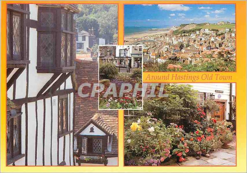 Modern Postcard Hastings Old Town