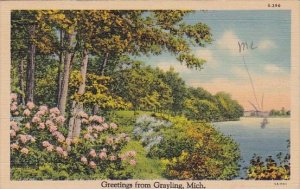 Greetings From Grayling Michigan 1939