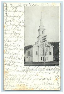 1905 Congregational Church So. Royalton Vermont VT Antique Postcard 