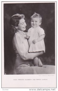 TUCK, RP: H. R.H. Princess Elizabeth and Prince Charles, 1940-1950s