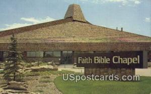 Faith Bible Chapel Arvada CO Unused