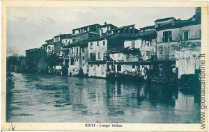 06482 VINTAGE POSTCARD - RIETI Citta': LONG VELINO-