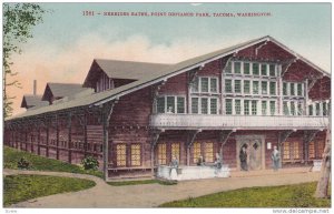 Exterior view,  Nereides Baths,  Point Defiance Park,  Tacoma,  Washington,  ...