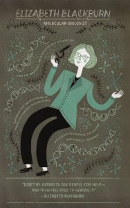 Elizabeth Blackburn Molecular Biologist Scientist Portrait Postcard