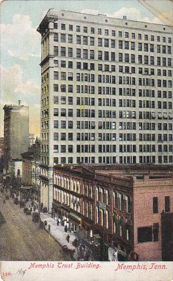 Tennessee Memphis Memphis Trust Bank Building 1909