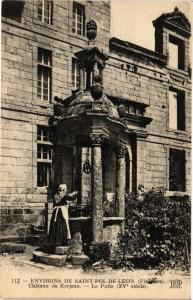 CPA Env. de St-POL-de-LÉON (Finistere) - Chateau de Karjean... (206393)