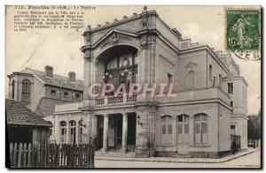 Old Postcard Provins Theater