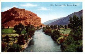 Utah Echo Canyon Entrance