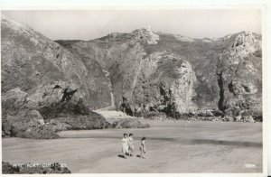 Channel Islands Postcard - Petit Port - Guernsey - Real Photograph - Ref 21080A