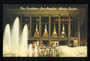 Las Angeles, California/CA Postcard, The Pavilion Music Center