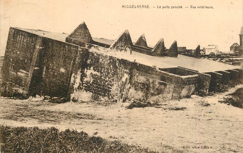 Belgium Middelkerke World War 1 beach fortification bunkers