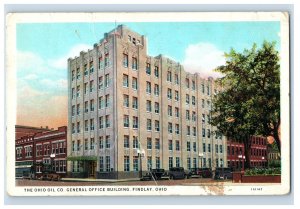 C. 1915-20 Oil Co. General Office, Findlay, Ohio. Postcard F144E