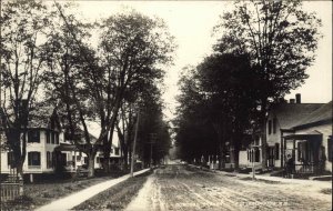 Peterborough Peterboro NH Concord St. c1910 Real Photo Postcard