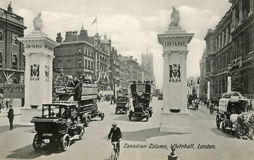 UK - England, London, Canadian Column at Whitehall