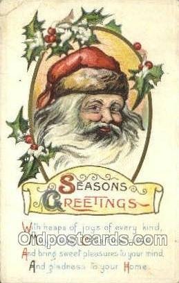 Christmas  Santa Claus 1915 