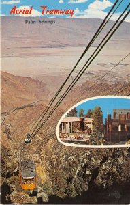 Palm Springs California 1960s Postcard Aerial Tramway